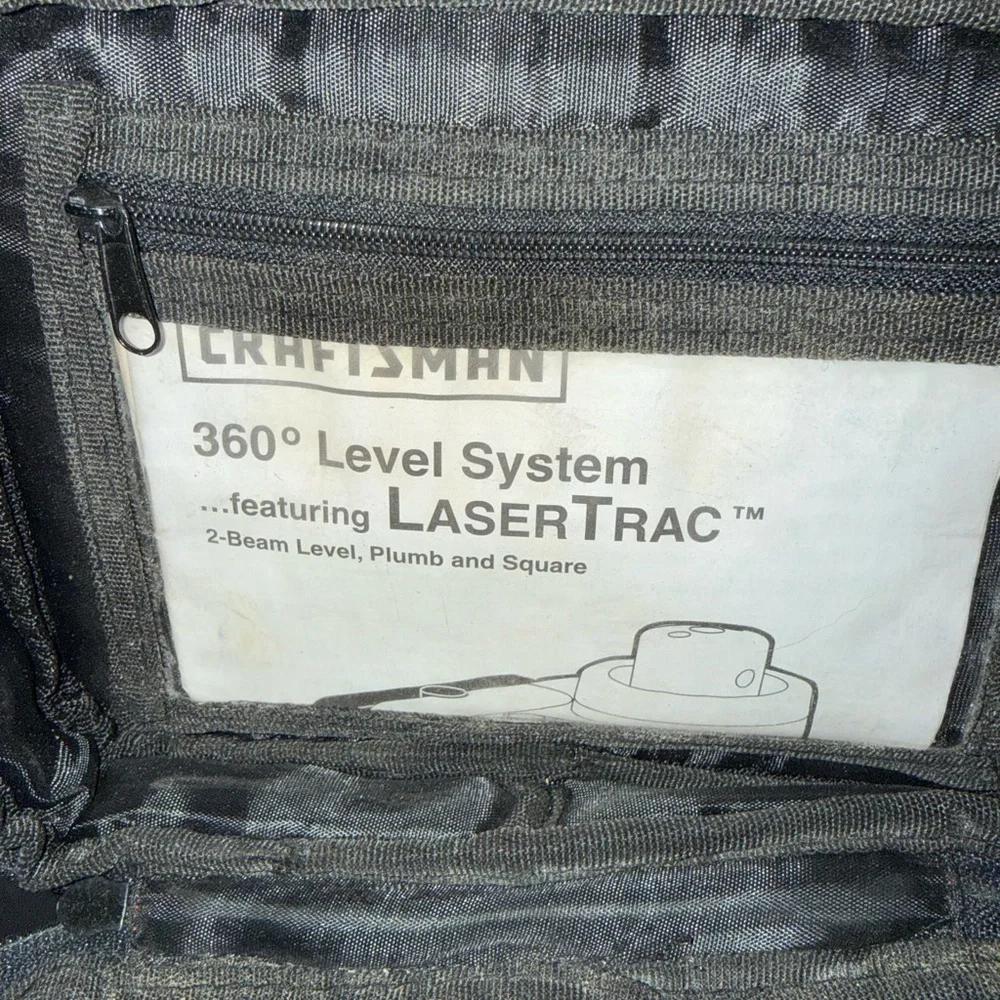 Craftsman 360-degree rotating level system w/ LaserTrac (Model 320.48249) WORKS